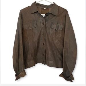 Vintage Vera Pelle Leather Jacket for Women